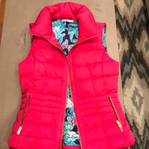 Lilly Pulitzer Puffer Vest (Pink)